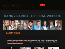 Tablet Screenshot of dannypardo.com